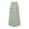 Long Skirt Kaki - LSK - Rêu