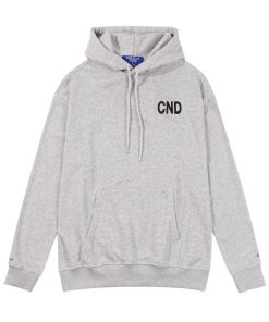 ÁO KHOÁC CÓ NÓN CND HOODIE LIGHT GREY