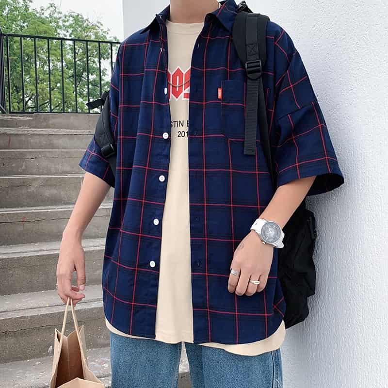 Một Số Cách Phối Áo Thun Với Áo Sơ Mi Khoác Ngoài Cho Nam