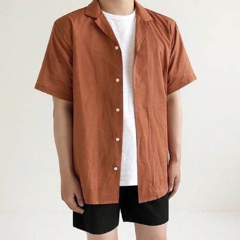 Một Số Cách Phối Áo Thun Với Áo Sơ Mi Khoác Ngoài Cho Nam