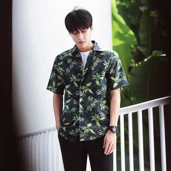 Một Số Cách Phối Áo Thun Với Áo Sơ Mi Khoác Ngoài Cho Nam