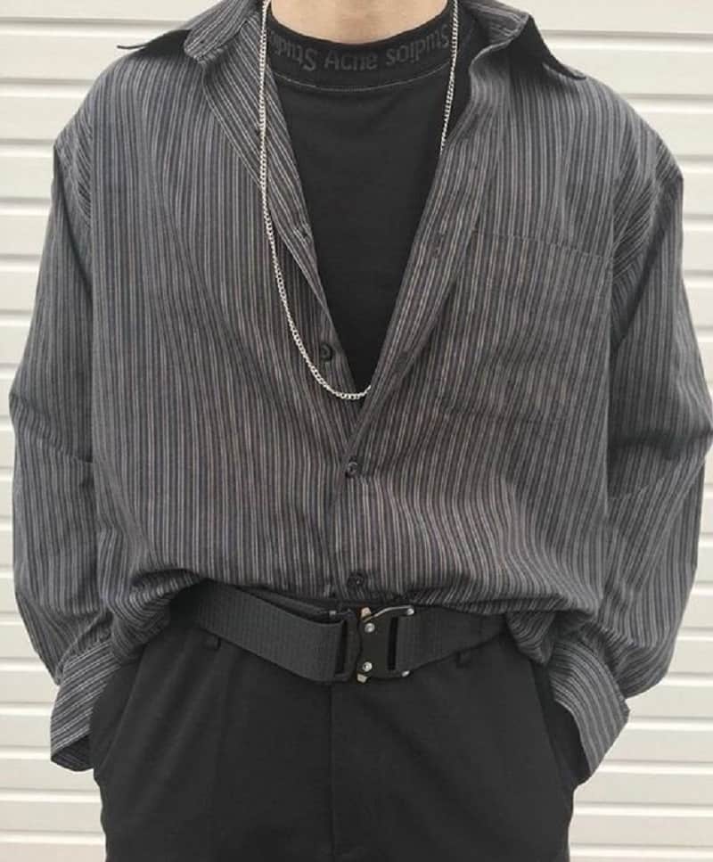 Một Số Cách Phối Áo Thun Với Áo Sơ Mi Khoác Ngoài Cho Nam