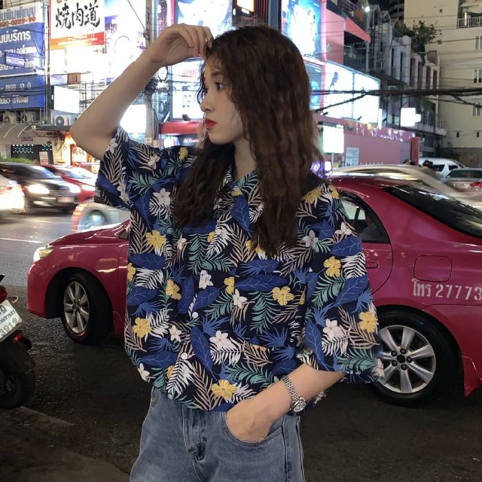 29+ mẫu áo sơ mi nữ màu xanh và cách tôn dáng siêu đẹp