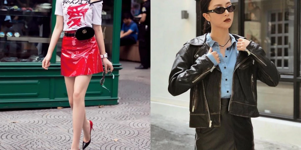 Mặc áo gì với váy da? 10+ Outfit nổi bật với chân váy da