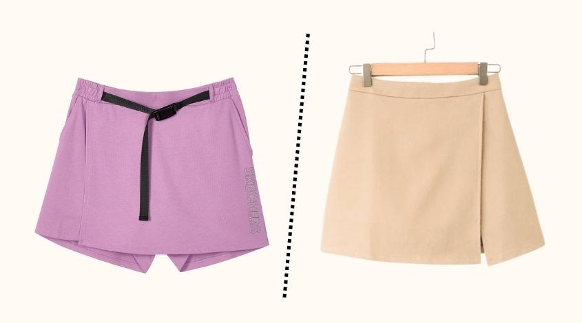 Quần culottes thể thao nữ Skechers L221W019-00KC Quần giả váy phối với áo gì đẹp và thời trang nhất