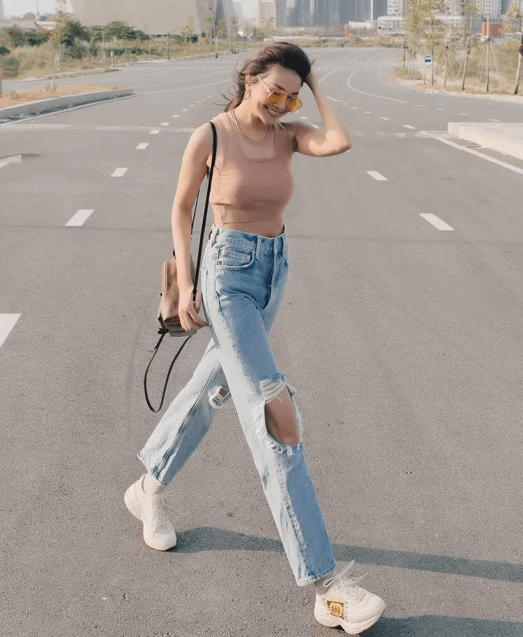 10+ Cách mix áo ba lỗ nữ siêu đẹp và CHUẨN