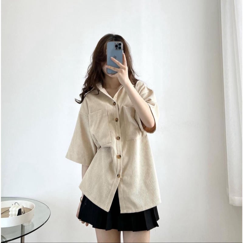 Lưu ngay 15 mẹo phối đồ với sơ mi nhung cực hay