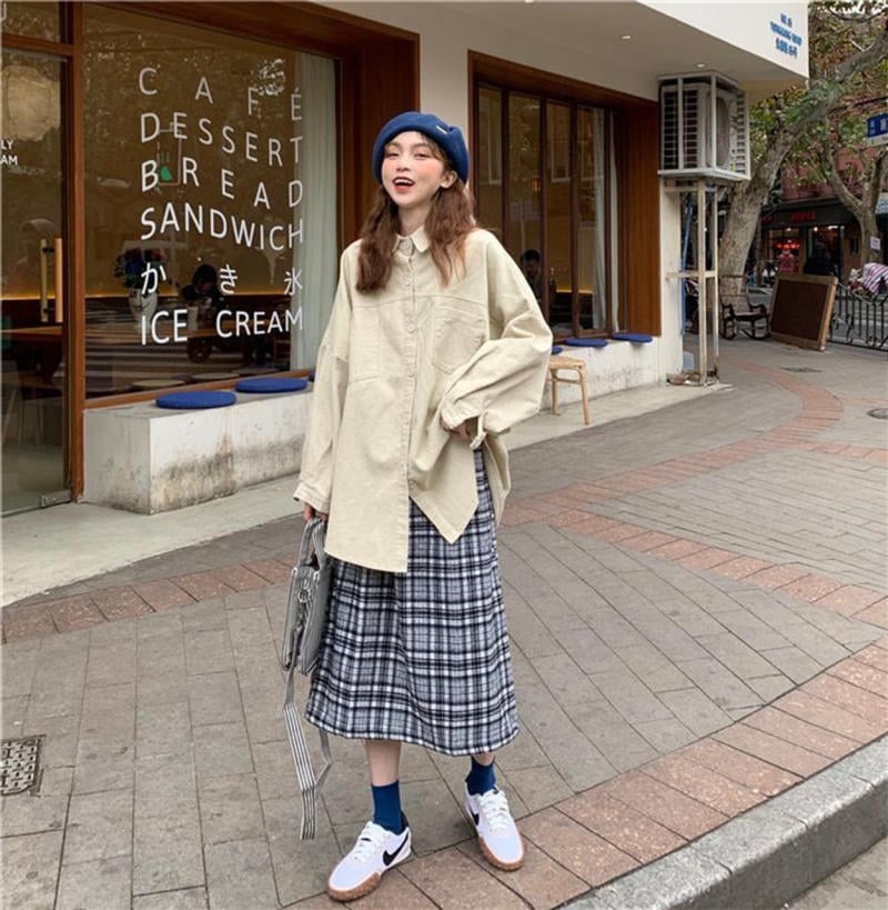 Lưu ngay 15 mẹo phối đồ với sơ mi nhung cực hay