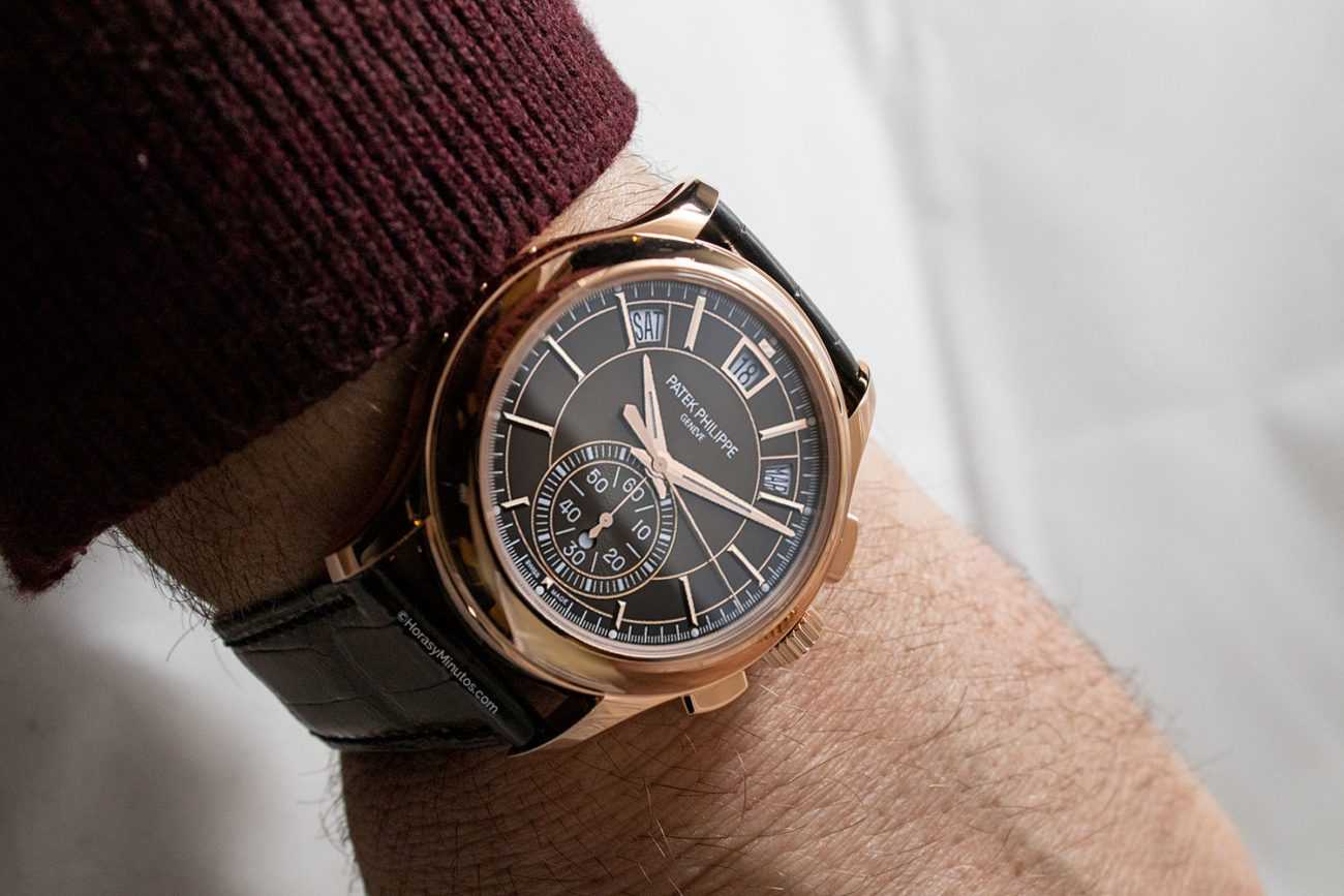 Đồng hồ Patek Philippe Complications 5905R Brown Dial, Rose Gold -