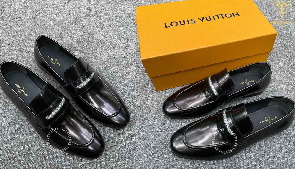 Giày nam LV cao cấp kiểu dáng công sở và Basic