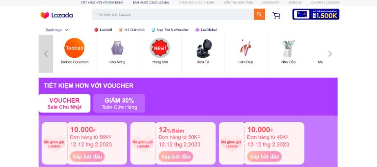 cách tìm tên shop trên Lazada