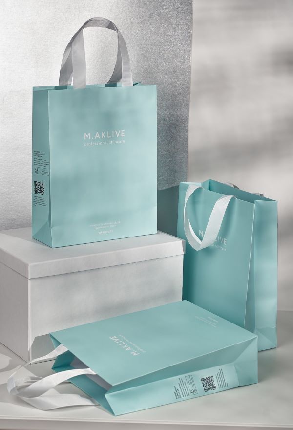 Túi đôi màu xanh nhạt