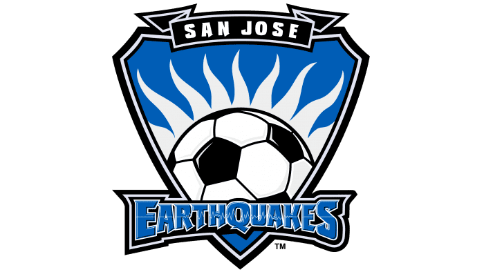 Logo trận động đất San Jose 2005-2007