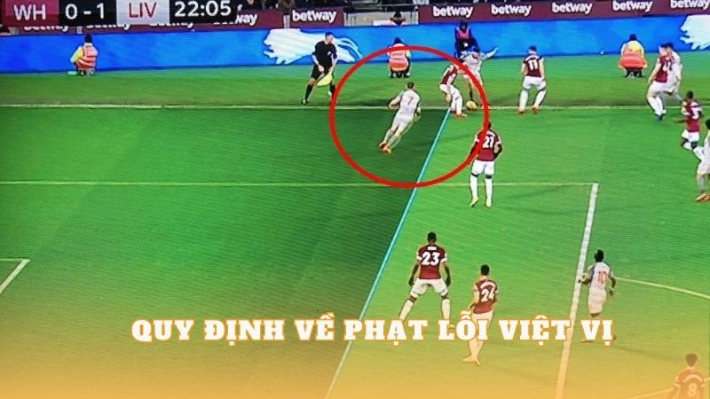 việt vị là gì? Luật việt vị chung của luật bóng đá 4 Giải đáp việt vị là gì? Quy định chung của luật bóng đá về việt vị - Bóng Đá Online Day