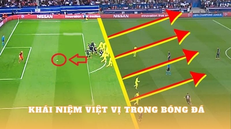 việt vị là gì? Luật chung của luật bóng đá việt vị 2 Giải đáp việt vị là gì? Quy định chung của luật bóng đá về việt vị - Bóng Đá Online Day