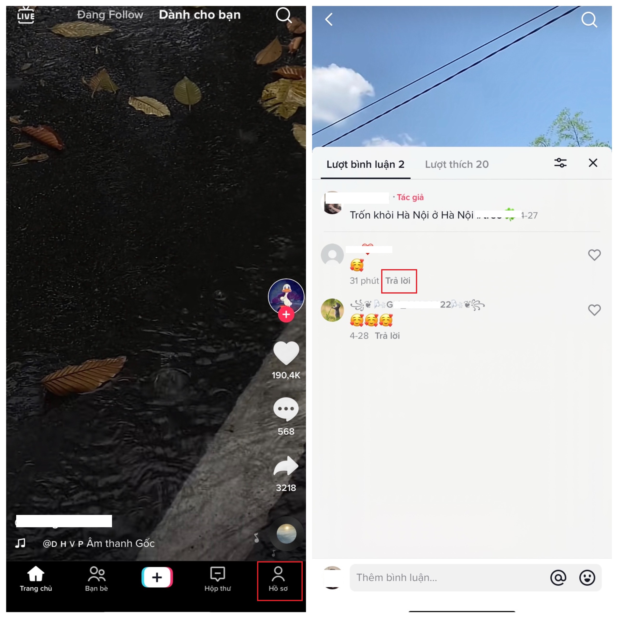 Cách trả lời bình luận trên TikTok cực kỳ đơn giản mà bạn nên biết