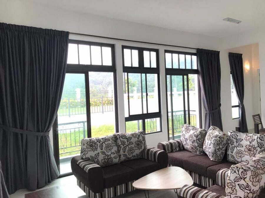 Rèm cửa tự động cho căn hộ đẹp và sang trọng