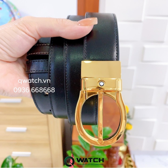 Thắt lưng Montblanc Business Double-Sided 38579 mẫu mới nhất 2020