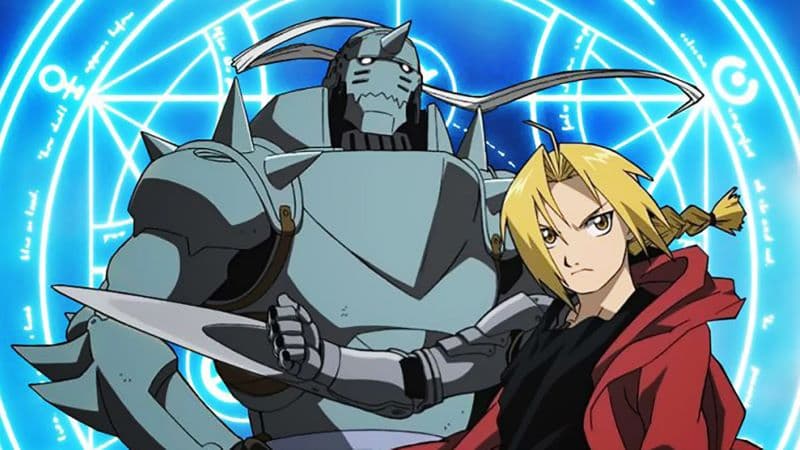 Anh em nhà Elric trong Fullmetal Alchemist