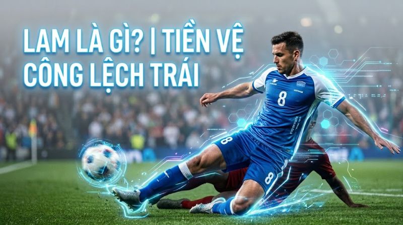 LAM trong bóng đá là gì? Nhiệm vụ tiền vệ tấn công lệch trái