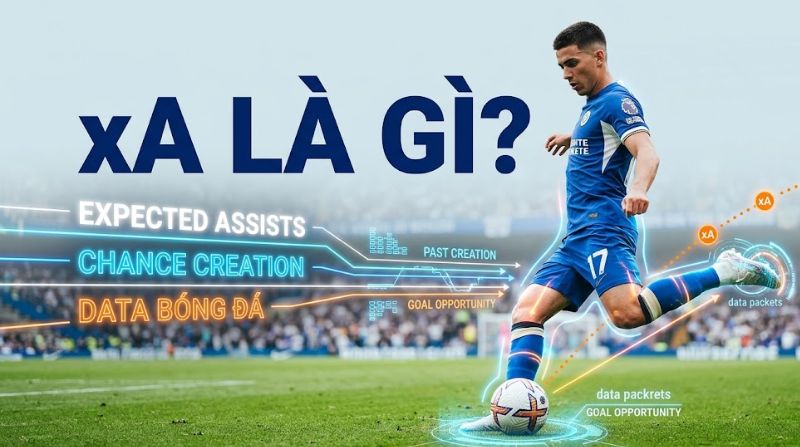 xA là gì trong bóng đá? Bật mí về chỉ số kiến tạo kỳ vọng